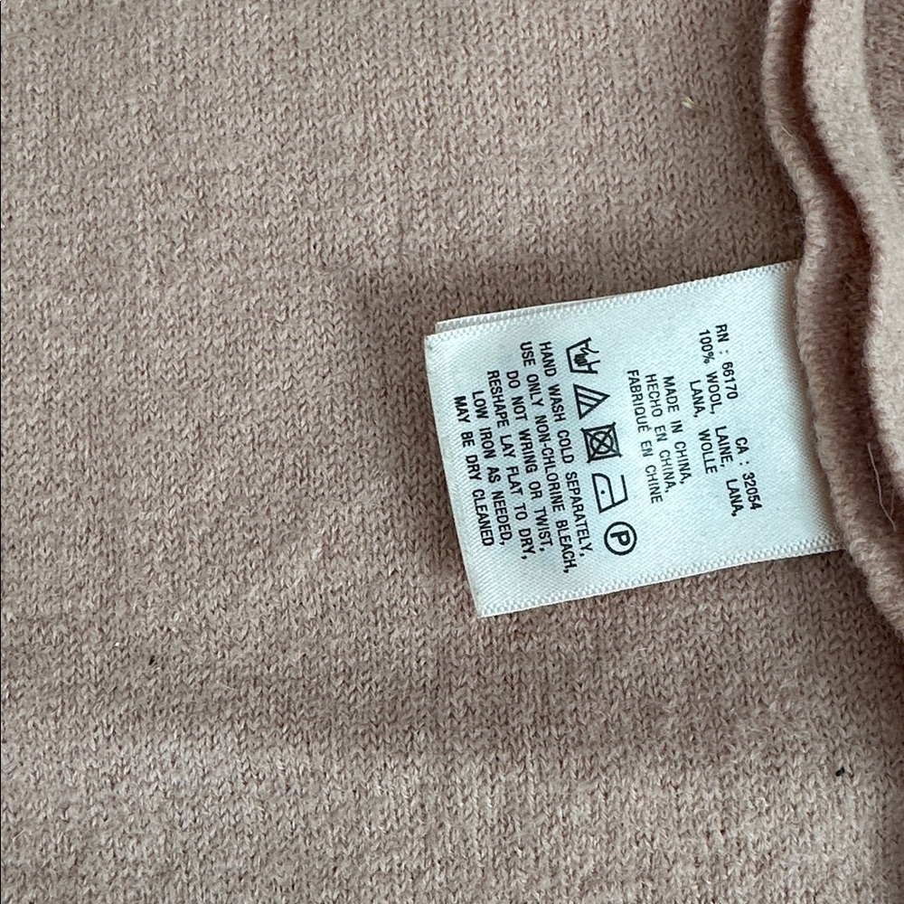 Anthropologie MOTH cascading Sleeveless Tan Open Cardigan M/L - Picture 3 of 6